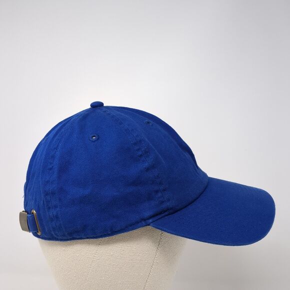 Gelante Slideback Hat Blue OS Adjustable Vented Holes 6 Panel Blank Cotton - Picture 4 of 8